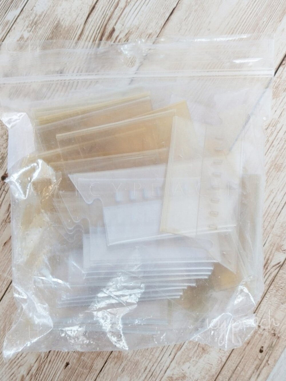 Hanging File Folder Tabs 50 Pack Plastic Insertable Index Tabs Office Supply